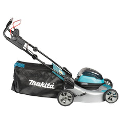 Cortador de Grama Makita DLM466Z 460mm Profissional Coletor Grande Sem Bateria e Carregador