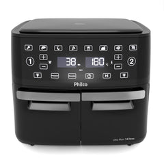 Fritadeira Air Fryer Philco PAF14A 14L 4 em 1 Painel Digital 220V