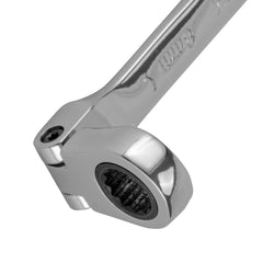 Chave Combinada Catraca Reversível 8mm CrV MTX 148609 Cabeça Móvel Cromada