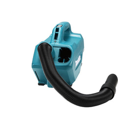 Aspirador de Pó 500ML Sem Fio 18V Com Bateria Carregador Mangueira Bolsa Bicos DCL184RF Makita