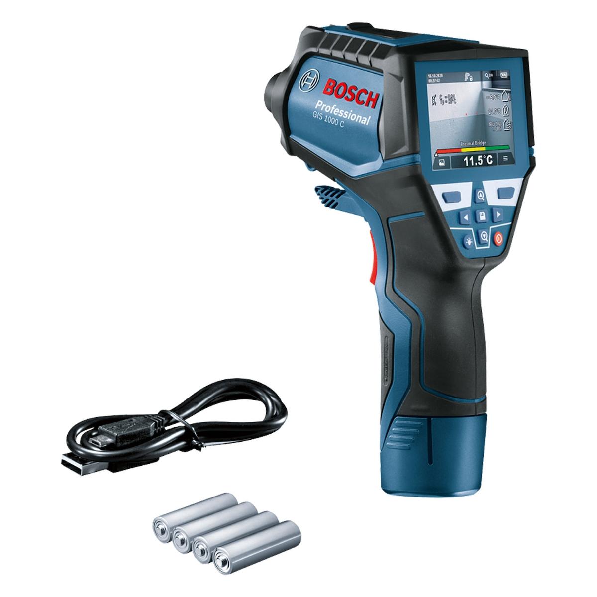 Termômetro Infravermelho Bosch Gis 1000 C Até 1000 ºc