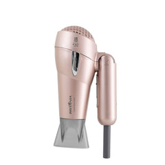 Kit Beleza Travel Rose Gold Britânia Secador de Cabelos 1200W Prancha e Bolsa para Transporte Bivolt