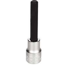 Soquete 10mm Ponta Hexagonal Longa Cromo Vanádio 1/2'' Aço Ferramenta S2 Cromado Fosfatizado Tramontina PRO