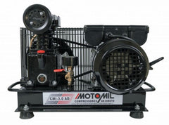 Compressor Ar Direto com Motor 1HP 2 Polos Bivolt CMI-3,0AD Motomil