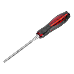 Formão Chanfrado Cabo Emborrachado Encaixe 1/4'' 6mm Aço Cromo-Vanádio MTX 245019