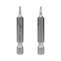 Bits Torx T7 Cromo Vanádio 50mm 2pcs MTX 1/4'' Aço CrV Alta Durabilidade