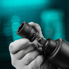 Soquete De Impacto 1/2'' 24mm Sextavado Cromo Molibdênio Stels Durável
