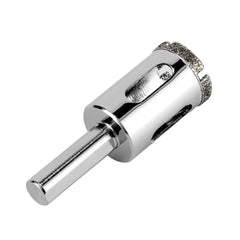 Broca Diamantada Para Vidro 22mm Haste Triangular Aço 45 MTX 726229 Furos Precisos