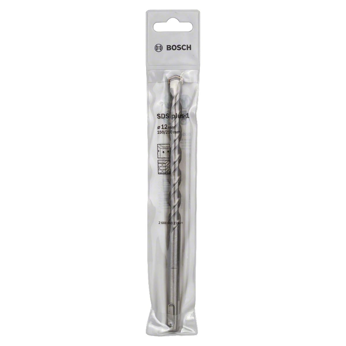 Broca Bosch Sds Plus-1 Para Concreto Ø12 X 150 X 210 mm