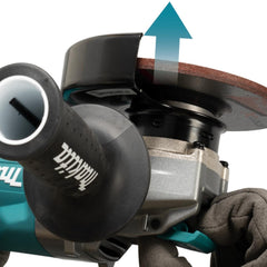 Esmerilhadeira Angular 125Mm Sem Fio 40V Resistência Água Motor BL Com Sistema AWS GA044GZ05 Makita