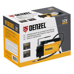Compressor de Ar Automotivo Portátil 12V 7ATM 35L/min Metal Denzel