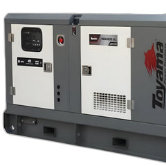 Gerador de Energia Diesel Toyama TDMG40SE3-ATSI 40kVA 380V Trifásico Silencioso Cabinado Refrigerado Água ATS Automático