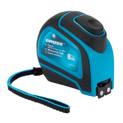 Trena 8m 25mm Autostop Leitura Mm/Pol Fita Metal Gross 3255355