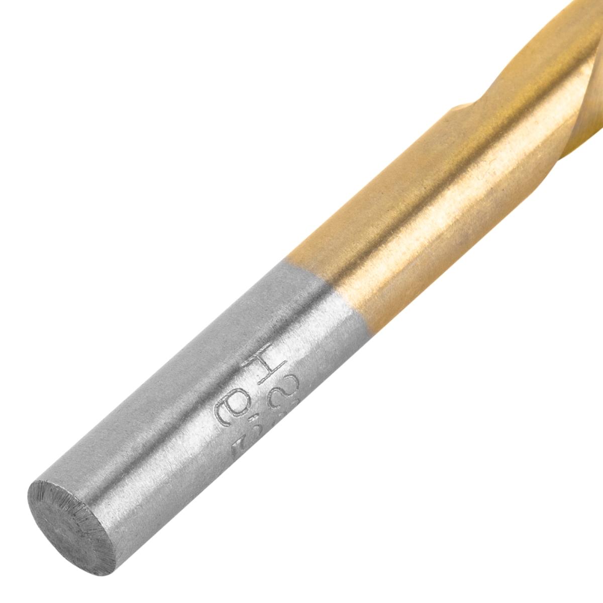 Broca Aço Rápido Nitreto de Titânio 6,5mm Haste Cilíndrica 1PC MTX Profissional - Guimepa