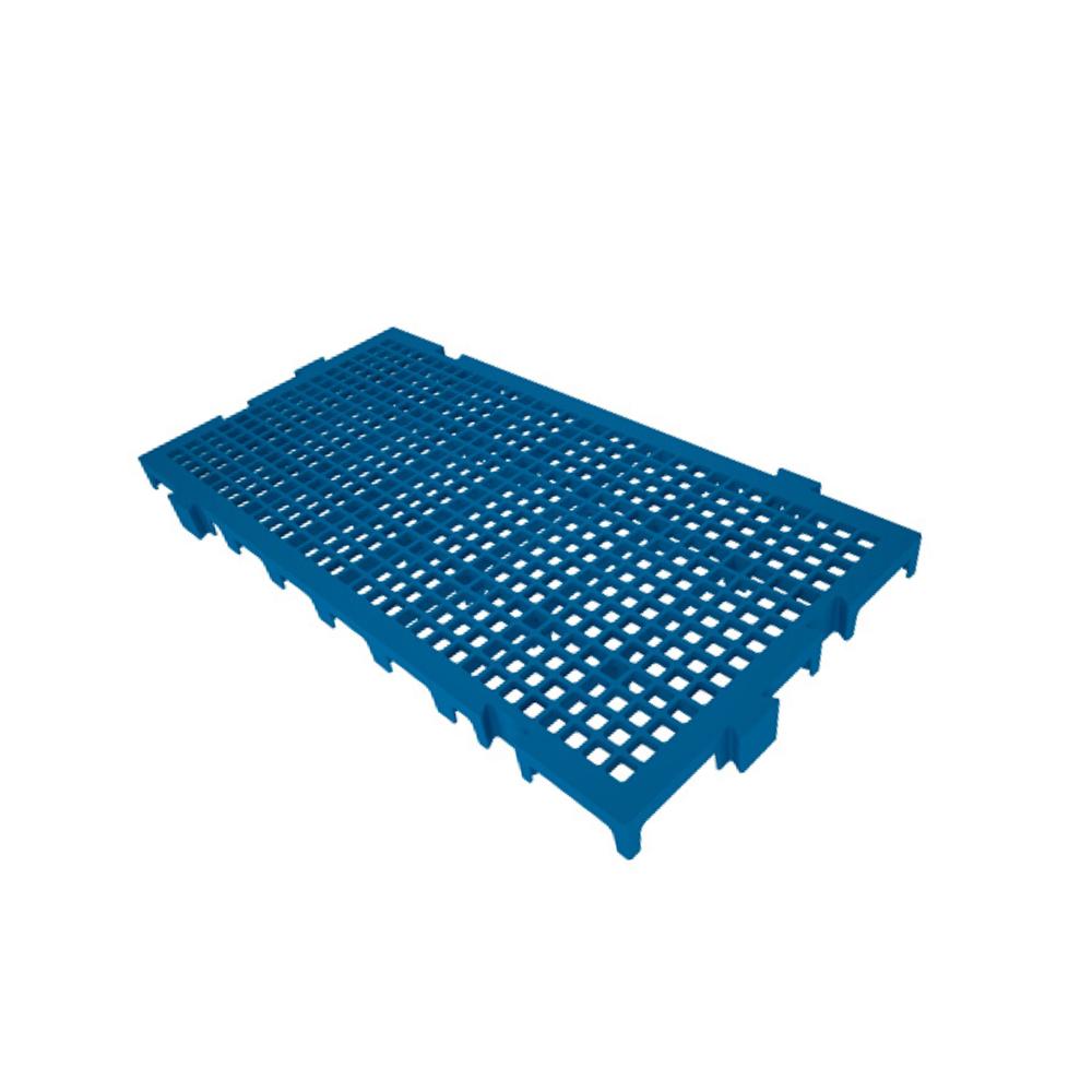 Piso Modular Azul em Plástico 25x50x2,6 Presto