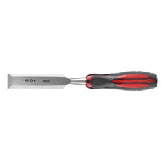 Formão Chanfrado Cabo Emborrachado 26mm Aço Cromo-Vanádio 65HRC MTX 245189