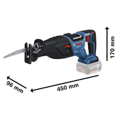 Serra Sabre Bosch Gsa 185-Li 18V Brushless Sem Bateria