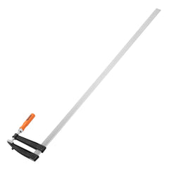 Grampo Sargento Tipo F Aço Carbono Cabo Madeira 1000x120x1050mm 1PC Sparta 2044755 Resistente