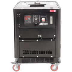 Gerador à Diesel Dgr-15000 Monofasico 14,5Kw Cabinado Kawashima