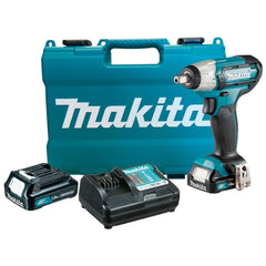 Chave de Impacto 1/2''  Bateria 12V Com Iluminação 2 Baterias Carregador e Maleta TW141DWYE Makita