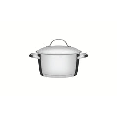 Caçarola Funda Tramontina Allegra Inox Fundo Triplo 20 cm 3,1 L Compatível Indução Forno 260°C