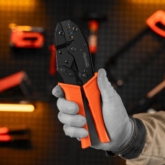 Alicate para Engastar Cabos Elétricos 0,5-6mm Sparta 1770655 Robusto e Durável