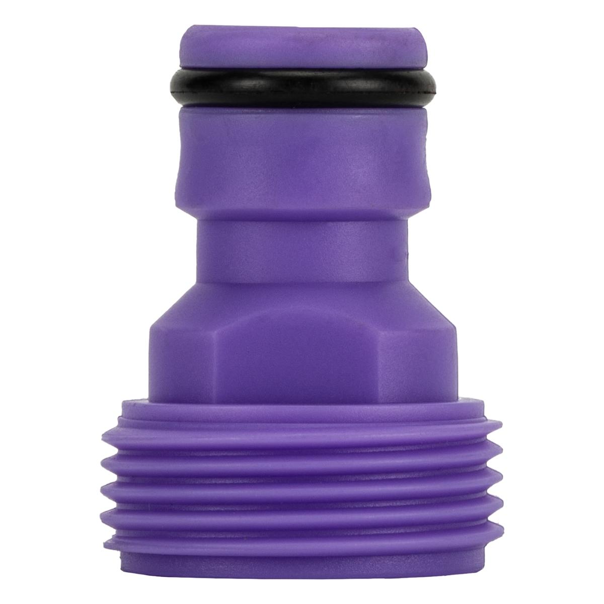 Conector Mangueira Macho Rosca Externa 3/4'' Encaixe Rápido ABS Palisad 657508
