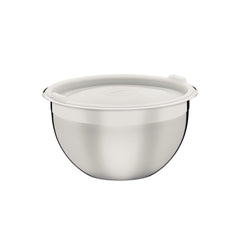 Recipiente Aço Inox 20 cm 3 L Com Tampa Plástica Cucina Tramontina Preparar E Servir