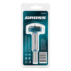 Broca Fresa Forstner Para Madeira 32mm Haste Cilíndrica Aço Rápido HSS 1pc