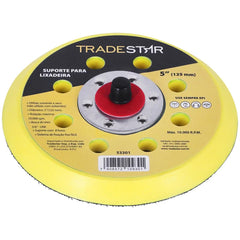 Suporte Lixadeira Pneumática 5'' 5/16'' UNF 8 Furos Tradestar