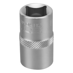 Soquete Sextavado 1/2'' 27mm Aço CrV Stels 1382755 Alta Resistência