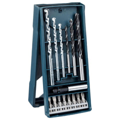 Kit De Pontas E Brocas Bosch Mini X-Line 15 Peças