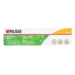 Irrigador Rotativo Plástico 3 Jatos 3/4'' Alcance 15m 180m² Palisad