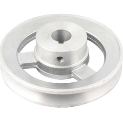 Polia Alumínio 1 Canal Perfil A 120mm com Furo 3/4" Vonder