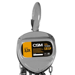 Talha Manual de Corrente 3 Ton Elevação 12 metros Csm