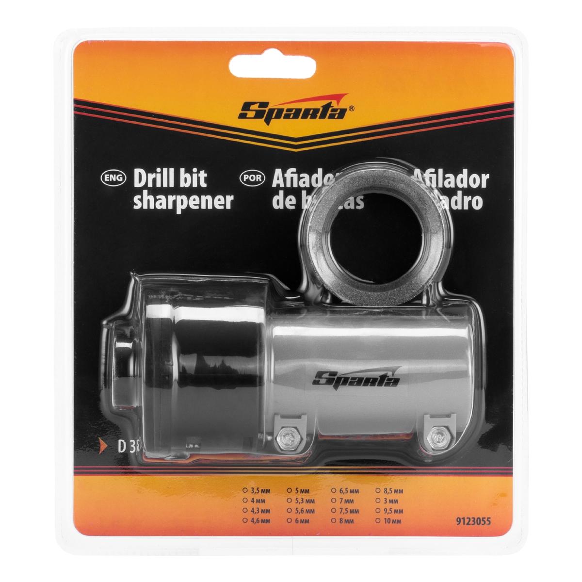 Afiador de Brocas 3,5-10mm Sparta 9123055 Coríndon 2000rpm Ângulo 118° Durável - Guimepa