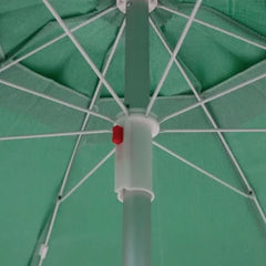 Guarda-Sol Articulado Bel Verde Bandeira 2.40m Alumínio Bagum
