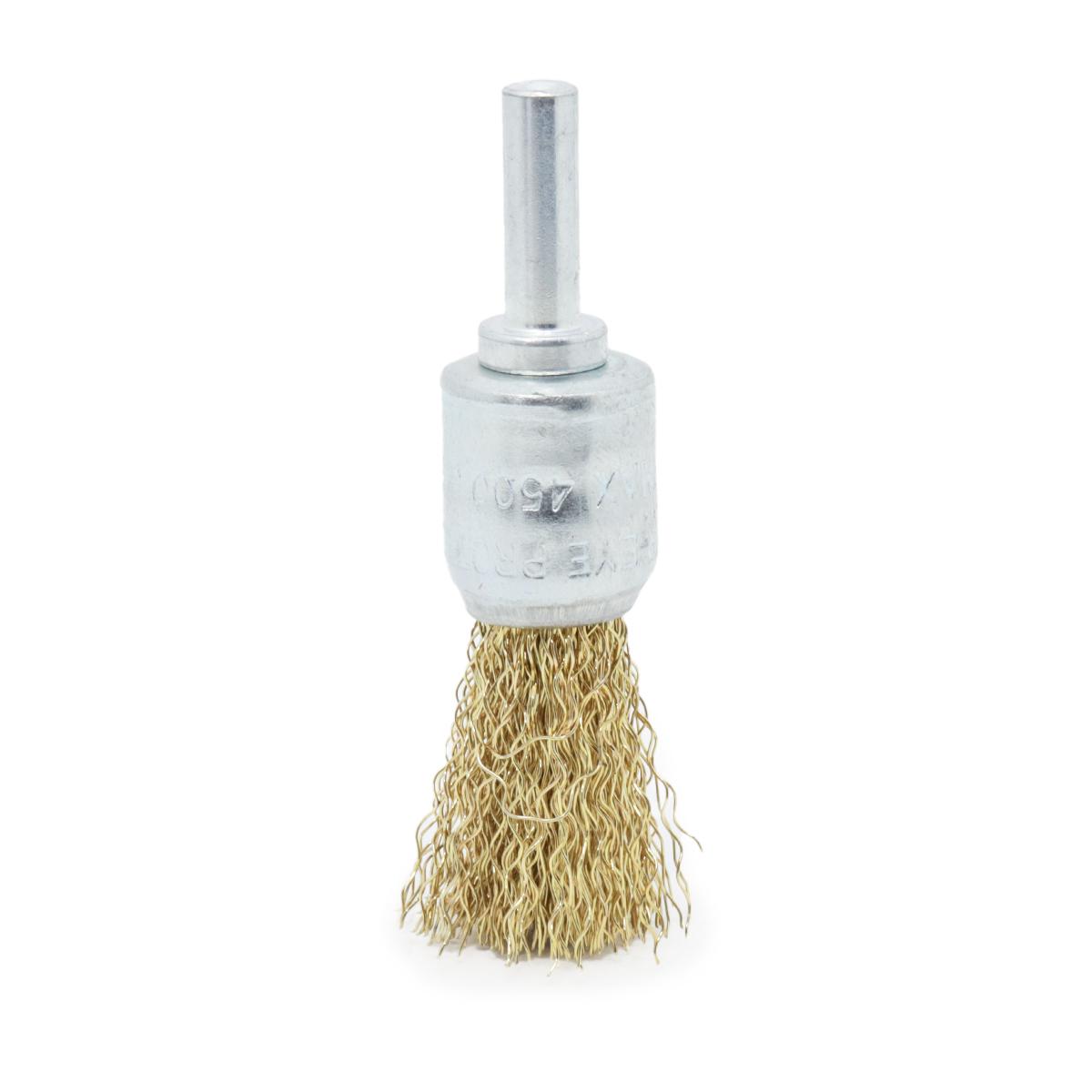 Escova Pincel  Aço Haste 1/4" x 3/4" Tradestar