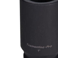Soquete Tramontina PRO 41mm 1'' Impacto Sextavado Aço CrV