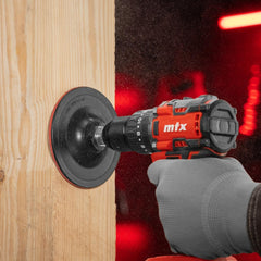 Disco De Lixa Com Velcro 115 Mm Grão 60 10 Peças Mtx P60 Abrasivo