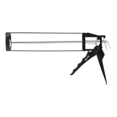 Pistola Para Silicone Metálica 310ml Aço Ferramenta Aplicação Precisa Reforçada