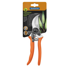 Tesoura de Poda Profissional Tramontina 17mm Bypass Lâmina Metálica Cabo Plástico