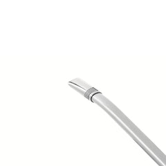 Bomba De Chimarrão Tramontina Ilex Aço Inox 23 Cm Sem Rosca Alta Durabilidade Resistente