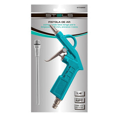 Pistola Para Limpeza Bico Longo 1/4'' 250 L/min Metal Stels 5733255 Alta Eficiência