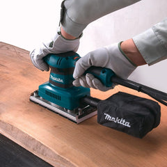 Lixadeira Orbital 190W Ideal para Madeira Metal Com Lixa Saco Coletor de Pó BO3711 220V Makita