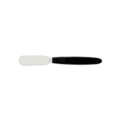Espátula Para Manteiga Tramontina Ipanema Aço Inox Cabo Polipropileno Preto 2 Polegadas