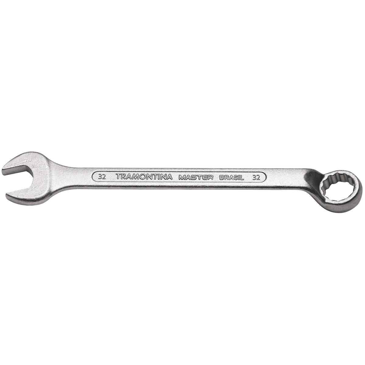 Chave Combinada 32mm Com Pescoço Tramontina Forjada Aço Especial Cromado