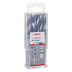 Broca Metal Bosch Aço Rápido Hss-Pointteq 7,1mm 10 Peças