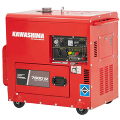 Gerador à Diesel Dg9000Bsdt2 7500W 220/110V Trif. Kawashima