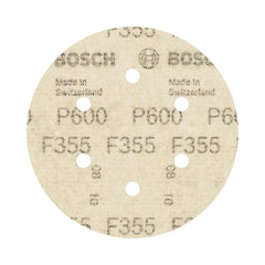 Disco De Lixa Bosch Pro F355 150mm Grano 600 - 5 Unidades